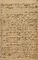 Ausschnitt aus der h-Moll-Messe  (J.S.Bach (Handschrift))