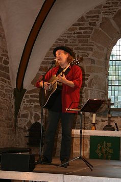 Gerhard Schöne in Großwechsungen (Foto: J. Lenz)