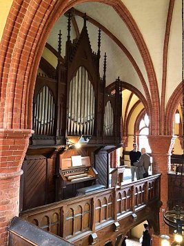 Die Reubke-Orgel - bald spielt sie wieder (Foto: D. Schröter)