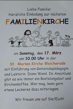 Familienkirche (Foto: Diana Wand)