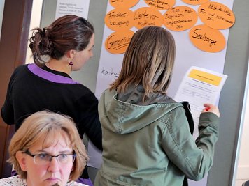 Vorstellung der Gruppenarbeit (Foto: R. Englert)