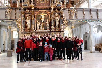 Gospelchor Karíbu (Foto: Mathias Gerstenberger)