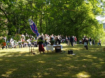 Gottesdienst Steinsee (Foto: Wegner)