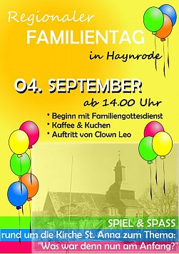 Plakat Petrusfest 2016 (Foto: KG Haynrode)