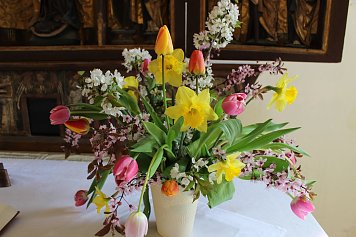 Der Osterstrauß (Foto: Oskar Prophet)