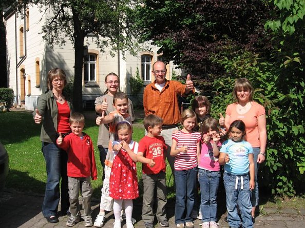 Start in Ilfeld nach Worbis (Foto: Kirchengemeinde Ilfeld)