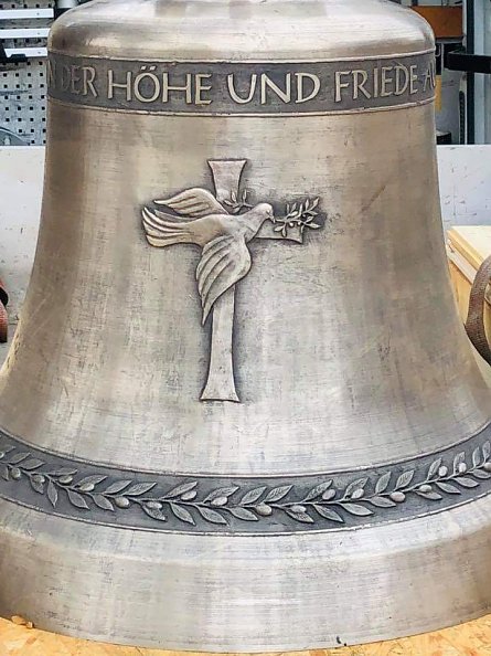 Die neue Glocke von Kleinwerther (Foto: KG)