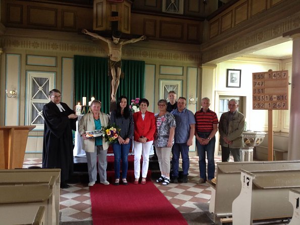 Adelheid Koch in Urbach (Foto: Pfr. Ahlhelm)