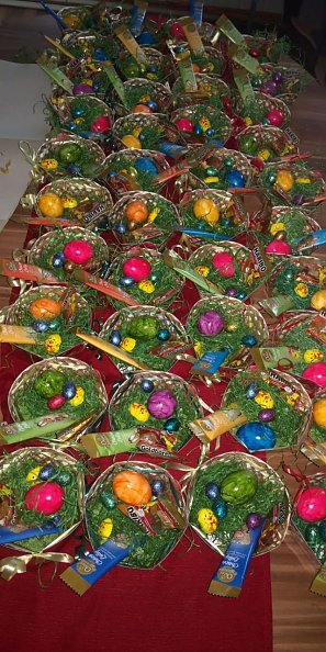 Osternester zum Dank von der Gemeinde (Foto: Volkmann)