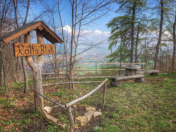 Rolfs Blick in Obergebra (Foto: Sabrina Morig)