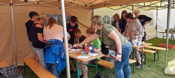 Kirchenentdeckertag in Bleicherode (Foto: I. Delert)