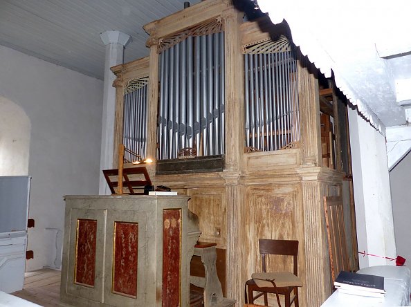 an der Orgel in der Liebenroder Kirche wird besonders eifrig geübt (Foto: Norbert Patzelt)