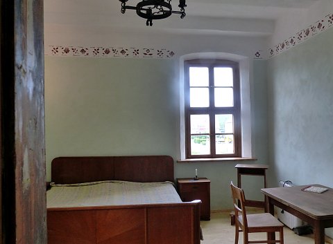 Pilgerzimmer im Kloster Münchenlohra (Foto: Norbert Patzelt)