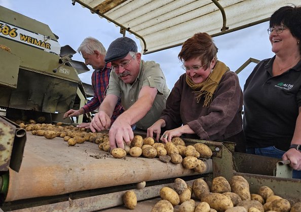 Da wird hingelangt  (Foto: R. Englert)