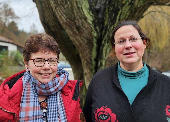 Ines Delert und Jutta Sander  (Foto: Regina Englert)