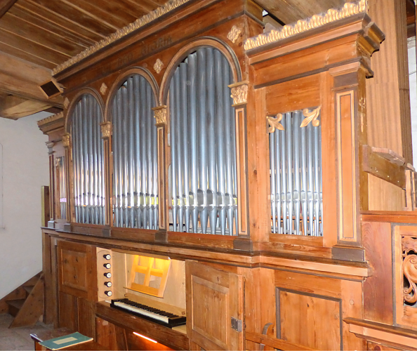 Holland-Orgel in Hauröden (Foto: Norbert Patzelt)