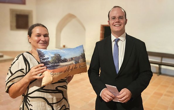 Claudia Szkaley und Johannes Richter (Foto: R. Englert)