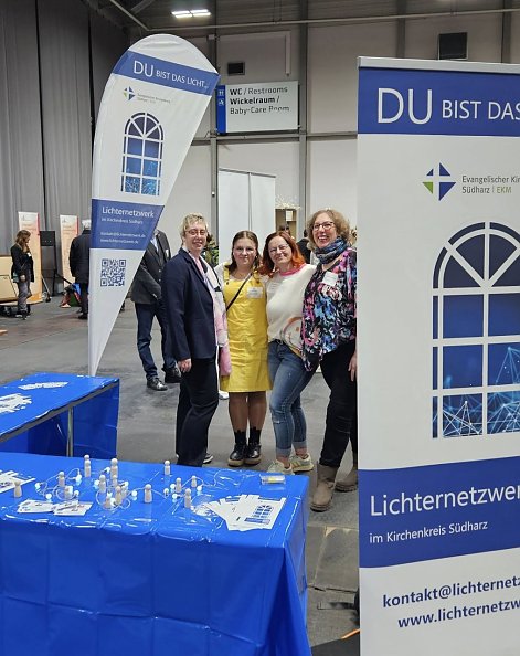 Lichternetzwerk beim Gemeindekongress (Foto: Regina Englert)