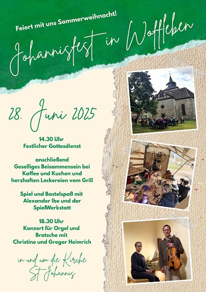 Plakat (Foto: KG Woffleben )