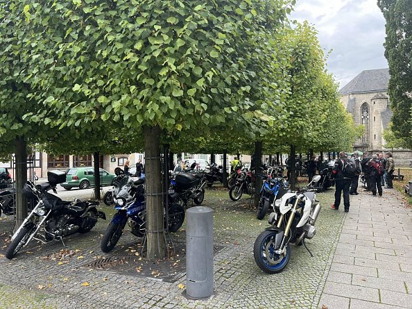 Bikergottesdienst in Ellrich (Foto: Ride for Charity)