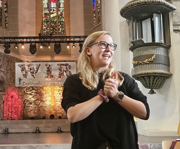 Daniela Bethge - Theaterpädagogin beim Nordhäuser Theater (Foto: Regina Englert)