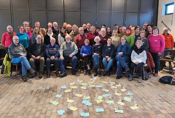 Teilnehmende Strategietag und Lichternetz Region Gold (Foto: Claudia Neumann/Kirchenkreis S&uuml;dharz)