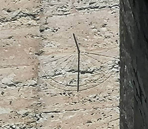 Gebetsuhr in M&uuml;nchenlohra (Foto: G. Bolze)