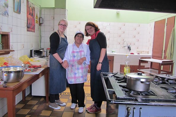 in der Küche (Foto: Laura)