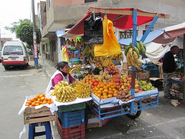 Obststand (Foto: Laura)
