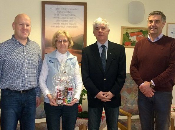 Dienstjubiläum Schwester Ingrid in Günzerode (Foto: Diakonie )