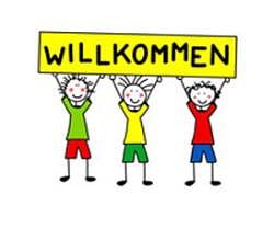 Erstklässer Willkommen (Foto: ev. GS)