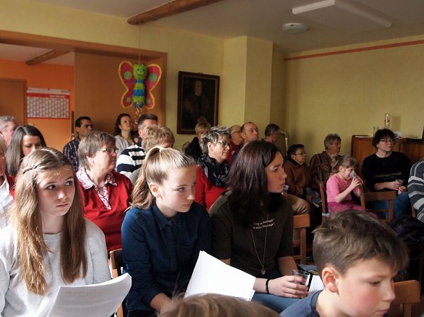 WGT in der Pfarrscheune in Niedergebra (Foto: R. Englert)