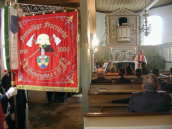 St. Florians-Gottesdienst in Elende (Foto: E. Seifert)