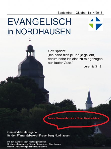 Neuer Gemeindebrief (Foto: ekm)