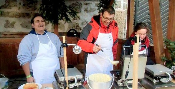 Waffelstand KILA (Foto: F. Tuschy)