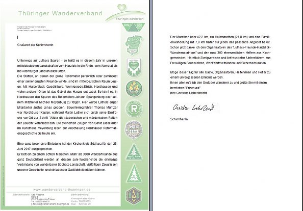 Grußwort Schirmherrin  (Foto: Christine Lieberknecht)