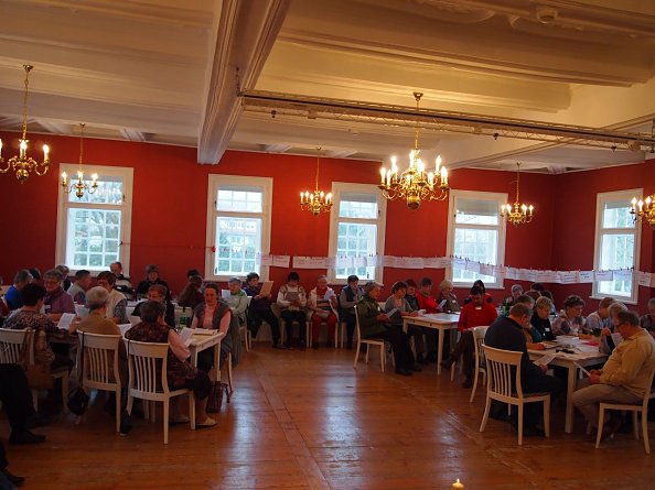 Ehrenamtsrüste auf Burg Bodenstein (Foto: R. Englert)