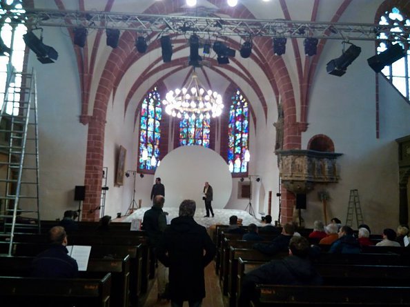 Die Blasii-Kirche hat sich für das Luther-Musical verändert (Foto: M. Jendricke)