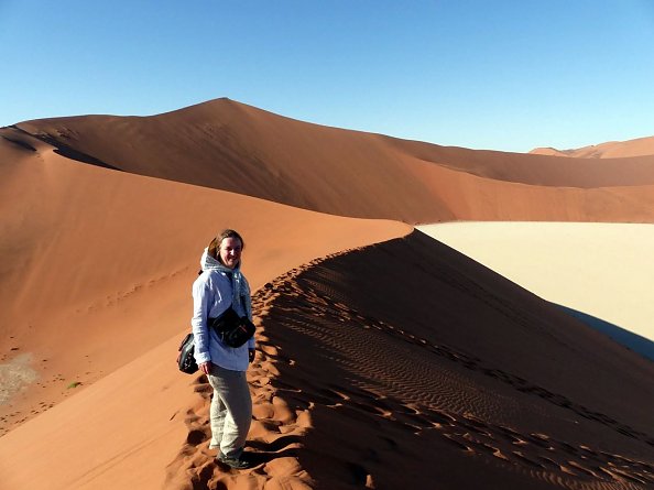 Im Namib-Nationalpark (Foto: U. Patzelt)