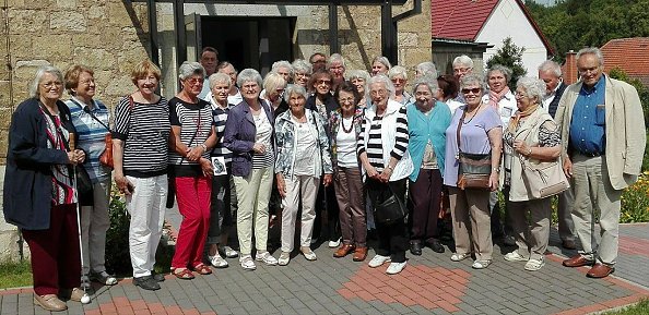 Gruppenfoto des Auflugs (Foto: K.Hattenhauer)