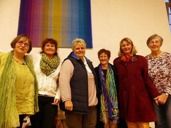 Das neue Team - Cornelia Georg, Corina Sänger, Astrid Leidereiter, Kathrin Schwarze, Birgit Fehrmann & Christel Schmidt (Foto: R. Englert)